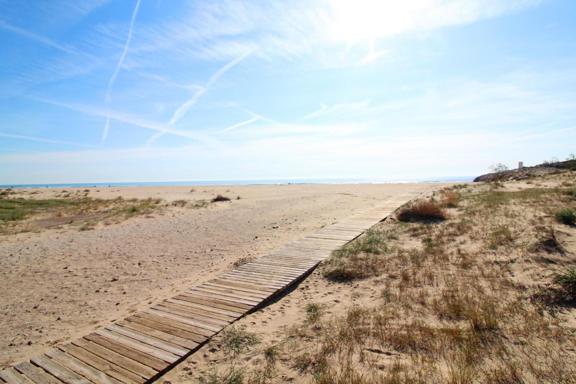 Global Properties, Apartamento Con Terraza E Increibles Vistas Al Mar Sagunto Екстериор снимка