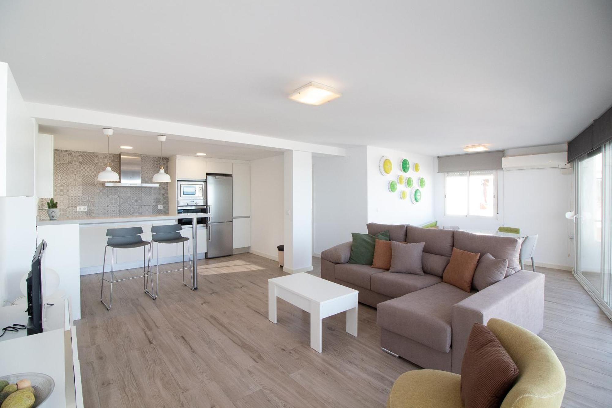 Global Properties, Apartamento Con Terraza E Increibles Vistas Al Mar Sagunto Екстериор снимка