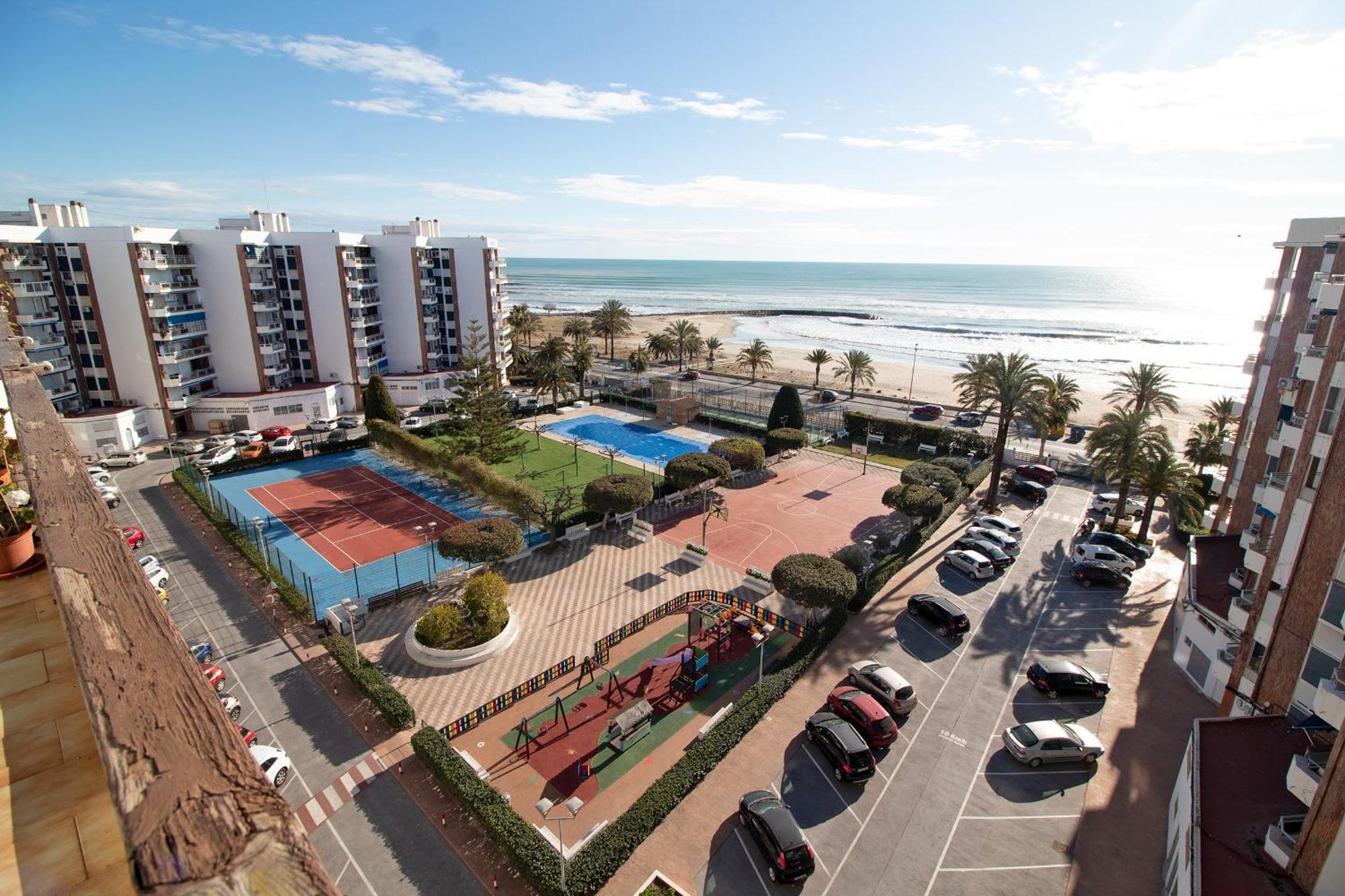 Global Properties, Apartamento Con Terraza E Increibles Vistas Al Mar Sagunto Екстериор снимка