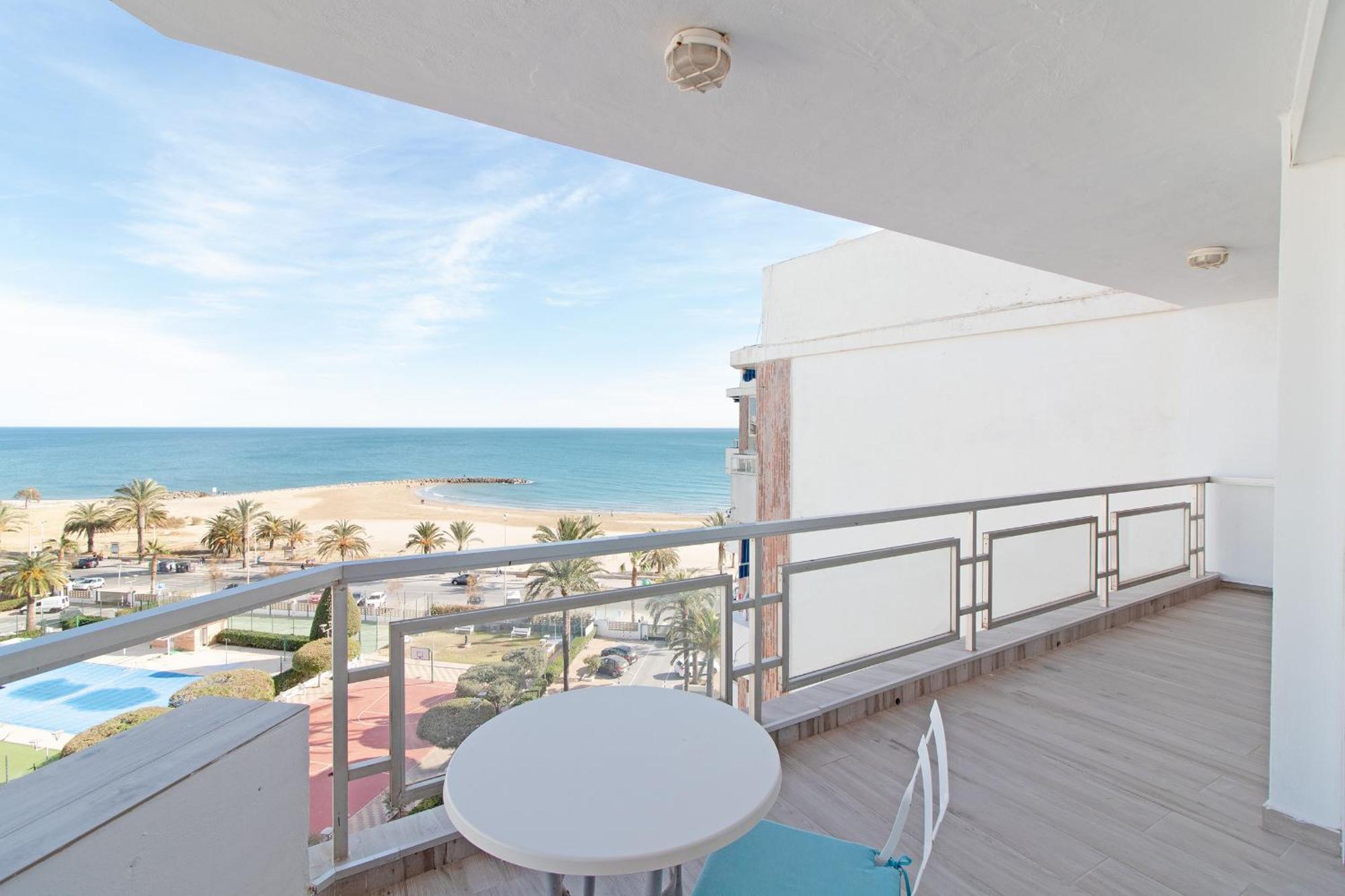 Global Properties, Apartamento Con Terraza E Increibles Vistas Al Mar Sagunto Екстериор снимка