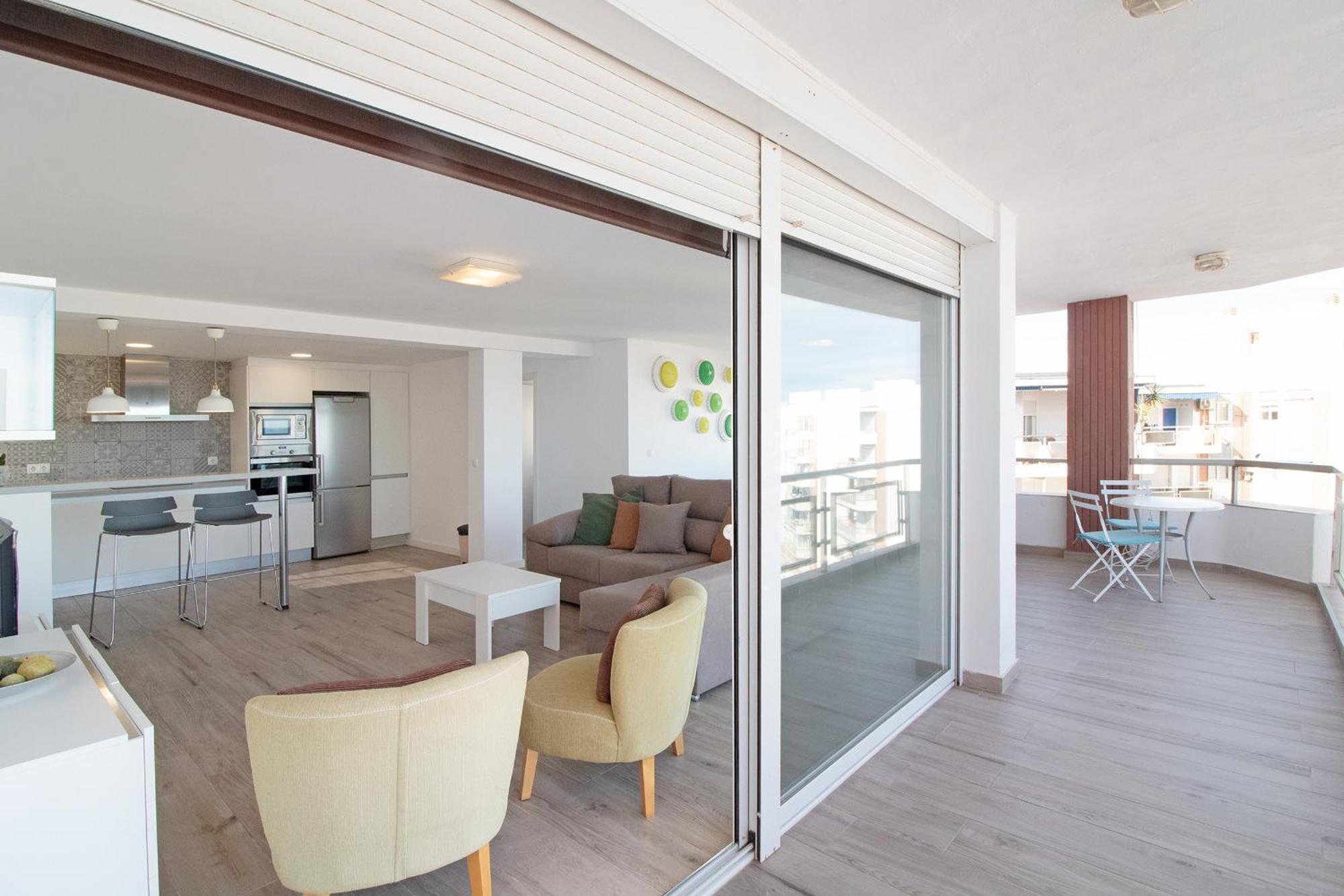 Global Properties, Apartamento Con Terraza E Increibles Vistas Al Mar Sagunto Екстериор снимка