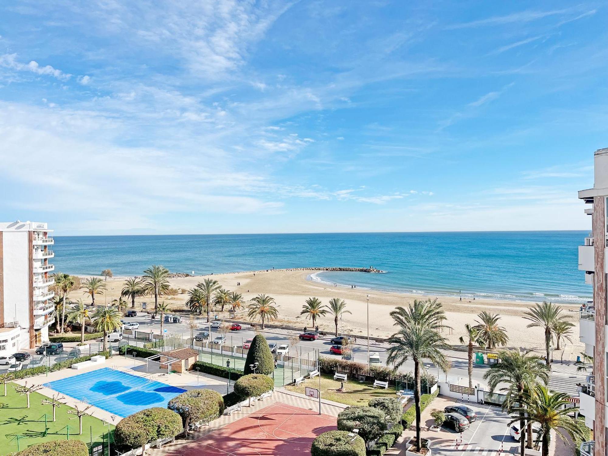 Global Properties, Apartamento Con Terraza E Increibles Vistas Al Mar Sagunto Екстериор снимка